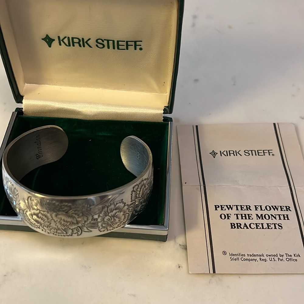 Kirk Stieff Pewter Bracelet - Picture 2 of 5
